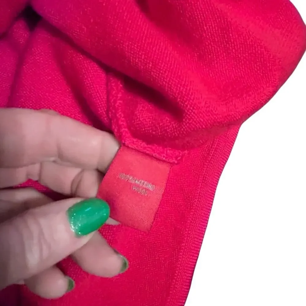 Krimson Klover skirt size Small Red Merino Wool knit flare pull on